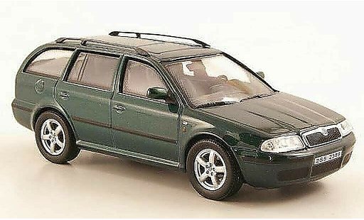 Skoda Octavia Combi 1/43 Abrex Tour green diecast model cars