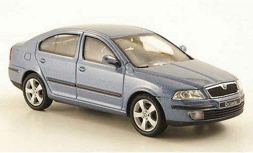 Skoda Octavia Limousine 1/43 Abrex bluegrey diecast model cars