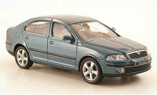 Skoda Octavia Limousine 1/43 Abrex blue diecast model cars