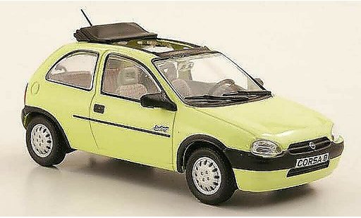 Opel Corsa B Swing 1/43 Hachette B yellow (ohne Magazin) 1993 diecast model cars