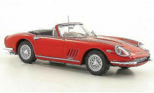 Ferrari 275 GTB/4 1/43 Best Spider red S.McQueen diecast model cars