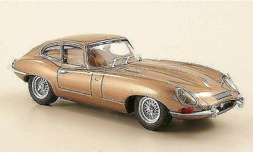 Jaguar E-Type 1961 1/43 Best Coupe copper Genf diecast model cars