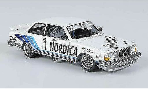 Volvo 240 Turbo 1/43 Neo Gr.A No.1 Nordica RAS Sport J.Cecotto / A.Olofsson ETCC Zolder 1986 diecast model cars