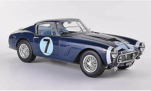 Ferrari 250 GT 1961 1/18 Hot Wheels Elite SWB No.7 RAC Tourist Trophy Goodwood (Elite) diecast model cars