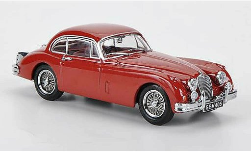 Jaguar XK 150 1/43 Oxford FHC red diecast model cars