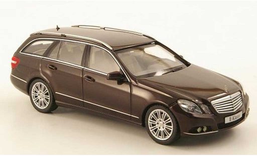 Mercedes Classe E T-Modell 1/43 Schuco (S212) brown 2009 diecast model cars