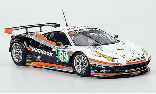 Ferrari 458 Italia GT2 1/43 Fujimi No.89 Hankook Team Farnbacher 24h Le Mans 2011 diecast model cars