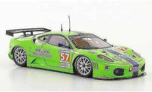 Ferrari F430 GTC 1/43 Fujimi No.57 Krohn Racing T.Krohm / N.Jonsson / M.Rugolo 24h Le Mans 2011 diecast model cars