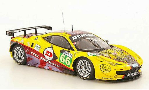 Ferrari 458 Italia GT2 1/43 Fujimi No.66 JMW Motorsport 24h Le Mans 2011 diecast model cars