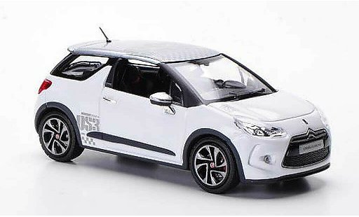 DS Automobiles DS3 Racing 1/43 Norev white/grey 2010 diecast model cars