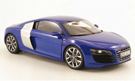 Audi R8 4.2 fsi 1/18 Kyosho 5.2 quattro blue diecast model cars