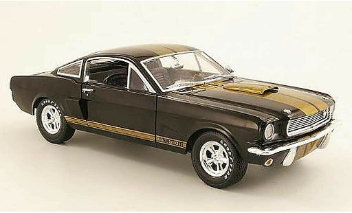 Shelby GT 350 1966 1/18 Shelby Collectibles H black/or diecast model cars