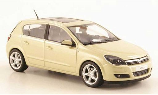 Opel Astra Base 1/43 Minichamps H beige 5-Turer diecast model cars