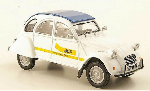 Citroen 2CV V6 1/43 Eligor ADP - Aeroports De Paris 1985 diecast model cars
