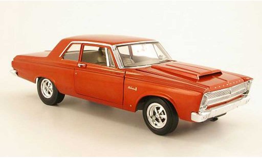 Plymouth Belvedere Super Stock 1/18 Highway 61 A990 orange 1965 diecast model cars