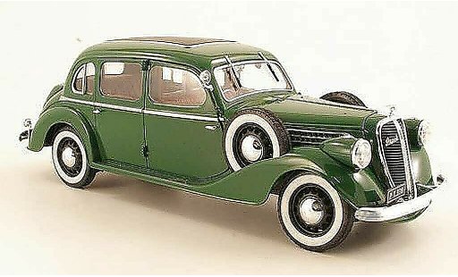 Skoda Superb 1938 1/18 Abrex 913 green diecast model cars