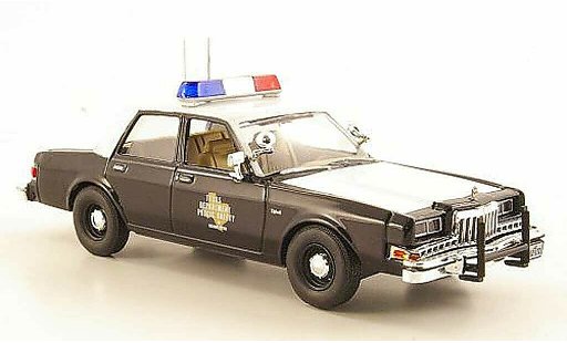 Dodge Diplomat police 1/43 First Response Texas Highway Patrol 1985 diecast model cars