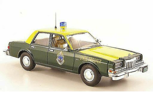 Dodge Diplomat police 1/43 First Response Vermont State 1985 diecast model cars