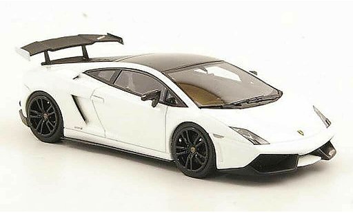 Lamborghini Gallardo LP570-4 1/43 Look Smart Super Trofeo Stradale white/black diecast model cars