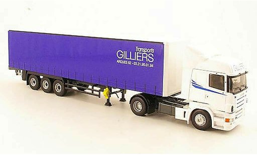 Scania Serie R Highline 1/43 Eligor HighlineTransports Gilliers Gardinenplanen-SZ diecast model cars