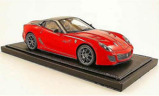 Ferrari 599 GTO 1/18 BBR Models red/grey diecast model cars