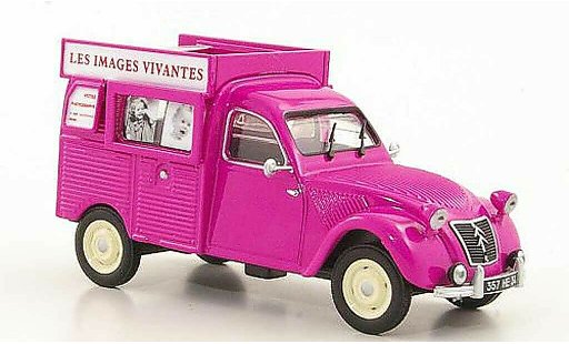 Citroen 2CV Fourgonnette 1/43 Eligor AZU Special Les Images Vivantes diecast model cars