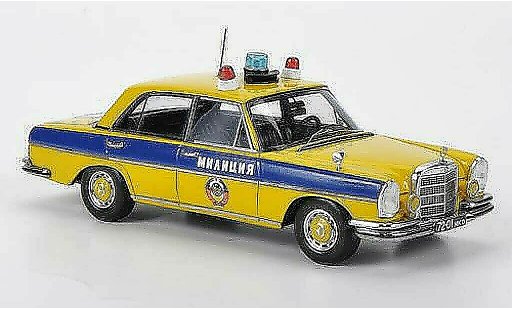 Mercedes 280 SE 1/43 DIP Models (W108) GAI - Milizija Mockba Police Moskau 1975 diecast model cars