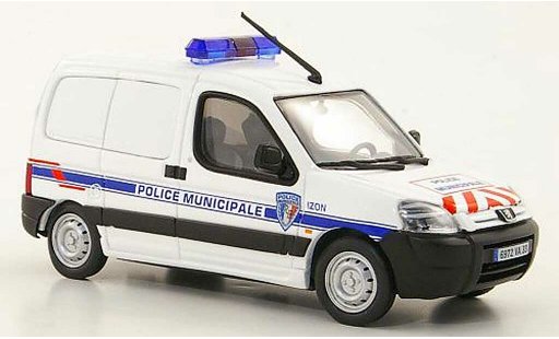 Peugeot Partner Base 1/43 Eligor van Police Municipale d'Izon (F) Police diecast model cars