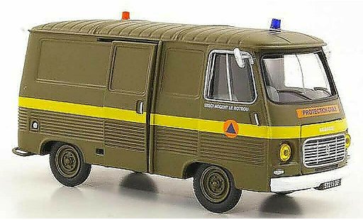 Peugeot J7 Base 1/43 Eligor Protection Civile - UIISC1 Nogent le rotrou diecast model cars