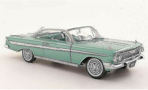 Chevrolet Impala Coupe 1/18 Sun Star 1961 Sport grey green/white diecast model cars