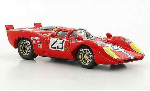 Ferrari 312 P 1/43 Best No.23 NART Chinetti Jr. / Adamowicz Sebring 1970 diecast model cars