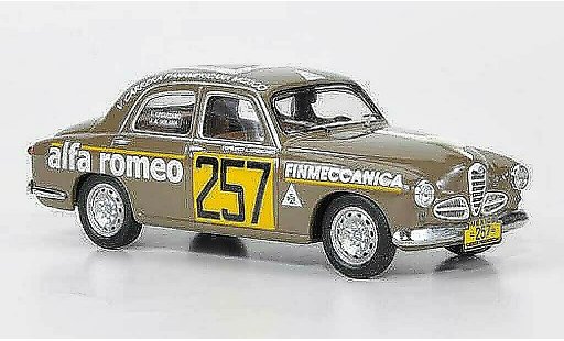 Alfa Romeo 1900 berlina 1/43 M4 No.257 J.A.Solana / L.Leguizamo Carrera Panamericana 1954 diecast model cars
