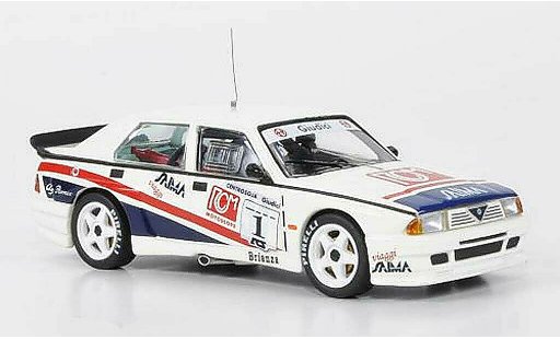 Alfa Romeo 75 evoluzione 1/43 M4 No.1 G.Giudici Pergusa 1991 diecast model cars