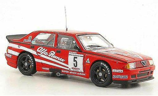 Alfa Romeo 75 evoluzione 1/43 M4 No.5 M.Alboreto Rally Monza 1988 diecast model cars