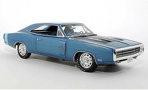 Dodge Charger 1970 1/18 Ertl R/T SE blue/black diecast model cars
