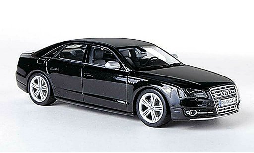 Audi S8 berline 1/43 Schuco (D4) black 2012 diecast model cars