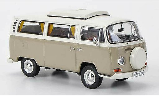 Volkswagen T2 A 1/43 Premium ClassiXXs Camping beige/white diecast model cars