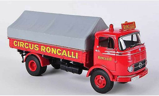 Mercedes LP 911 Base 1/43 Premium ClassiXXs flatbed Circus Roncalli PP-LKW diecast model cars
