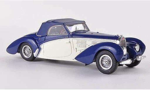Bugatti 57 Aravis 1/43 Minichamps C blue/white 1939 diecast model cars