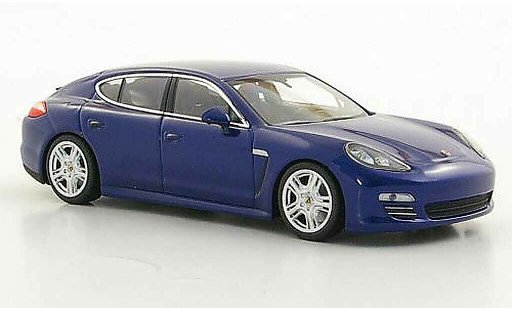 Porsche Panamera 4 1/43 Minichamps 4 blue 2011 diecast model cars