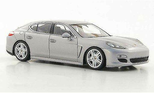 Porsche Panamera S 1/43 Minichamps Hybrid grey grey 2011 diecast model cars