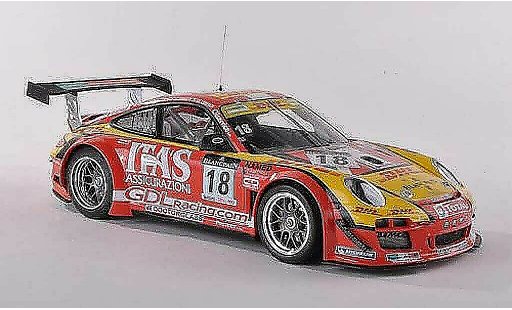 Porsche 911 GT3 1/18 Minichamps R 2011 No.18 DHL/Itas De Lorenzi Racing 24h Spa De Lorenzi/Bonetti/Caccia/Bontempelli diecast model cars