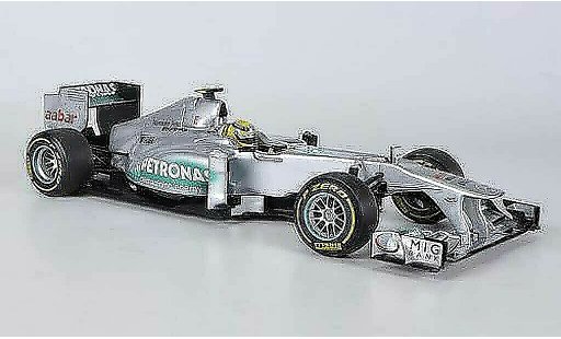 Mercedes F 2009 1/18 Minichamps AMG Team No.8 Petronas N.Rosberg Showcar 2012 diecast model cars