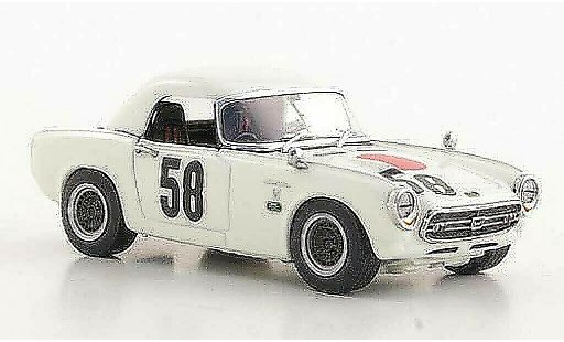Honda S800 Course 1/43 Ebbro Racing No.58 T.Ikuzawa 500km Nurburgring 1967 diecast model cars