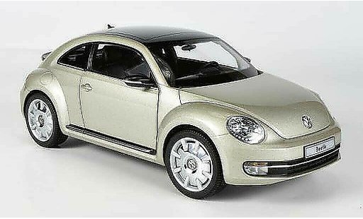 Volkswagen Beetle Base 1/18 Kyosho Coupe beige 2011 diecast model cars
