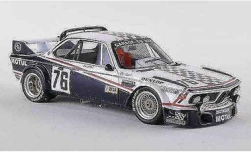 Bmw 3.0 CSL 1/43 Spark No.76 garage du Bac 24h Le Mans 1977 DEPNIC/J.Coulon diecast model cars