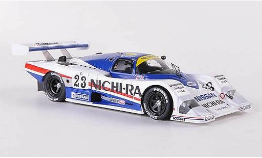 Nissan R86 Le Mans 1/43 Spark V No.23 Nichi-Ra K.Hoshino / K.Matsumoto / A.Suzuki 24h 1986 diecast model cars