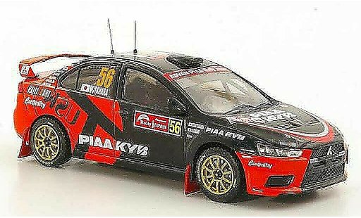 Mitsubishi Lancer Evolution X 1/43 IXO No.56 RalliArt F.Nutahara / H.Ichino Rally Japan 2008 diecast model cars