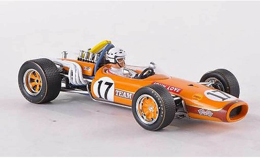 Brabham T20 course 1/43 Spark No.17 Team Gunston GP Sudafrika 1968 J.Love diecast model cars