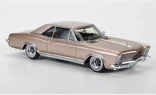Buick Riviera coupe 1/43 Spark 1965 flieder diecast model cars